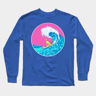 Great Wave. Empty Bowl Long Sleeve T-Shirt